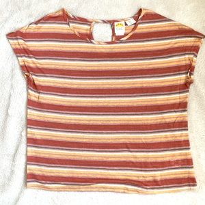 C&C California Pretty Linen Top